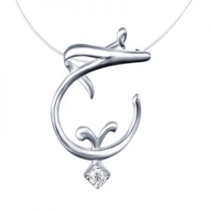 Love Pendant - Silver, Wazna Jewellery, Dubai