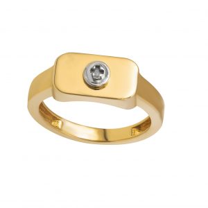 Ring 18K Gold, Wazna Jewellery, Dubai