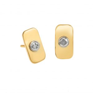 Earrings - 18K Gold, Wazna Jewellery, Dubai