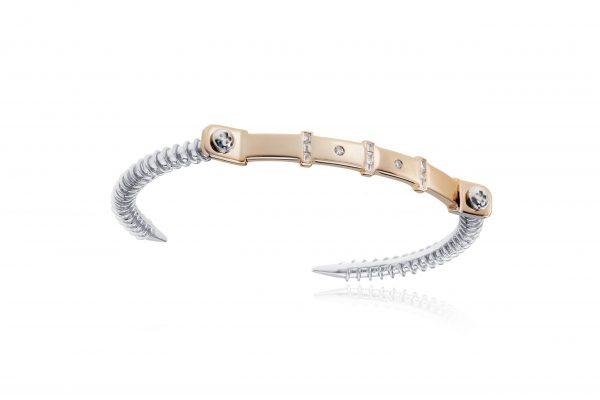 Diamond Bangle 18K Rose Gold