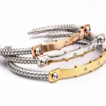 Diamond Bangle 18K Rose Gold(Strength Of Spirit)