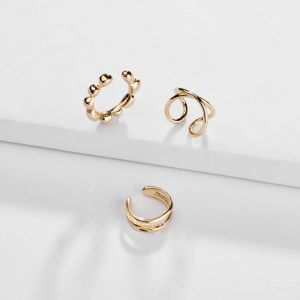 Jewellery Accessories Ear Clip Adjustable Gold Plated