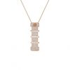 Full Diamond Pendant 18K Gold -10mm. (Strength Of Spirit)
