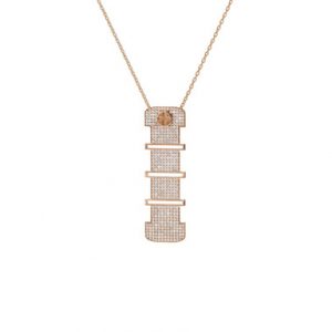 Full Diamond Pendant-15mm (Strength Of Spirit)