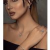 Full Diamond Earrings 18K Gold (Strength Of Spirit)