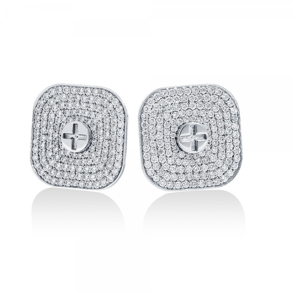 Full Diamond Earrings 20mm