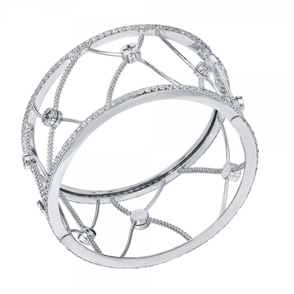 Diamond Bangle 18K Gold