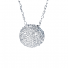 Full Diamond Pendant 18K Gold (Strength Of Spirit)