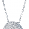 Full Diamond Pendant 18K Gold (Strength Of Spirit)