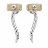 18K Gold Diamond Earrings