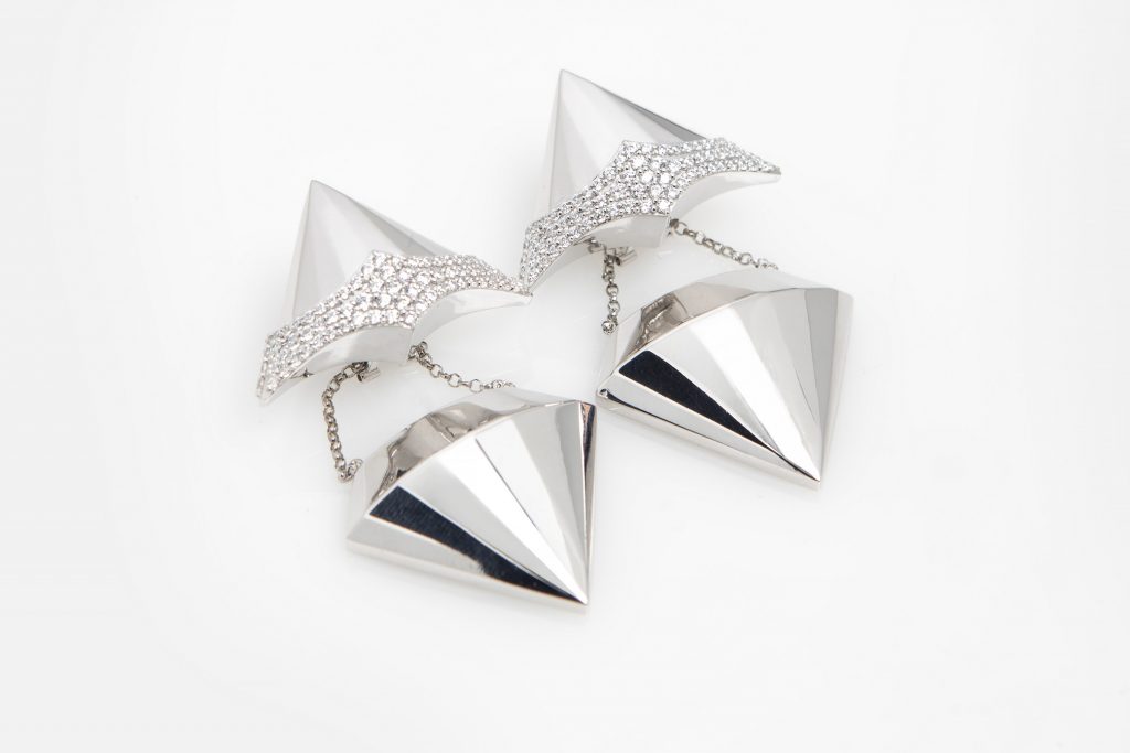 Diamond Earrings 18K Gold