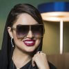 نظارة شمسية ميلانو وردية مربعة بعدسات سوداء من وزنة للمجوهرات، دبي