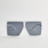 VEGAS in White Blue Turquoise Square Eyewear | Wazna Jewellery, Dubai