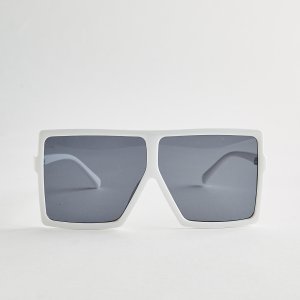 VEGAS in White Blue Turquoise Square Eyewear | Wazna Jewellery, Dubai