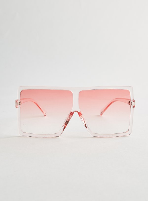 VEGAS in Candy Pink Square Eyewear