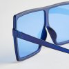 VEGAS in White Blue Turquoise Square Eyewear | Wazna Jewellery, Dubai