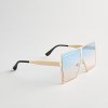 VEGAS in White Blue Turquoise Square Eyewear | Wazna Jewellery, Dubai
