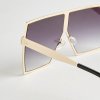VEGAS in White Blue Turquoise Square Eyewear | Wazna Jewellery, Dubai