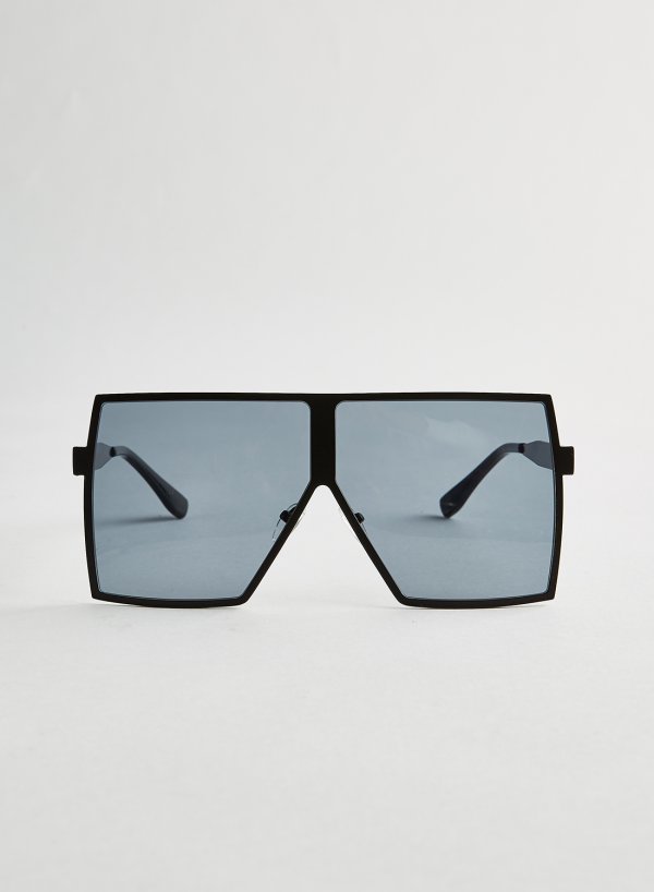 MILANO in Black Square Eyewear