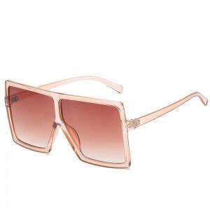 VEGAS in Coffee Brown Square Eyewear | Wazna Jewellery, Dubai