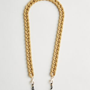 Wazna Beaded Pearl Sunglasses String in Black eyewear chain | Wazna Jewellery, Dubai