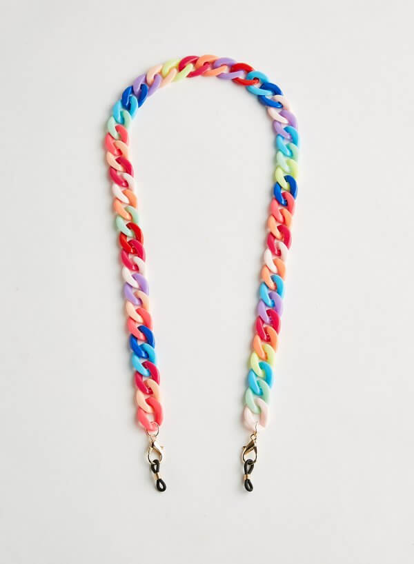 Wazna Sunglasses Chain Strap in Rainbow Color