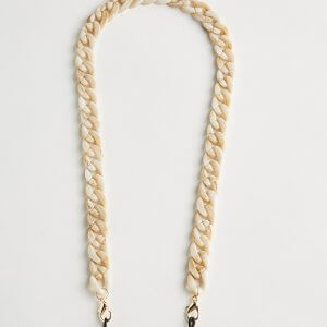 Wazna Beaded Pearl Sunglasses String in Black eyewear chain | Wazna Jewellery, Dubai