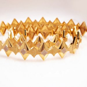 Diamond Belt - 18K Gold, Wazna Jewellery, Dubai