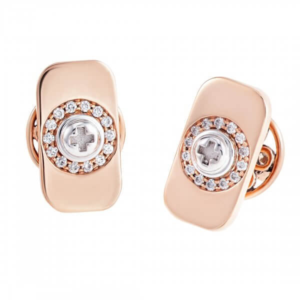 Diamond Earrings 18K Gold