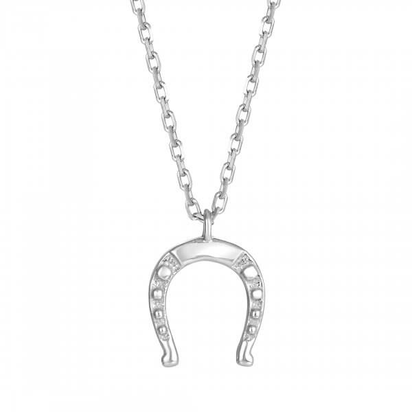 Horse Shoes White Gold S